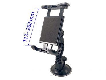 Heavy-Duty Windshield Suction Cup Mount Tablet Holder