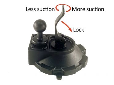 Windshield/Dashboard Suction Cup Mount Tablet Holder